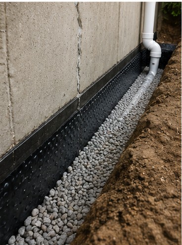 Sump pump installation in Cherry Hill NJ basement