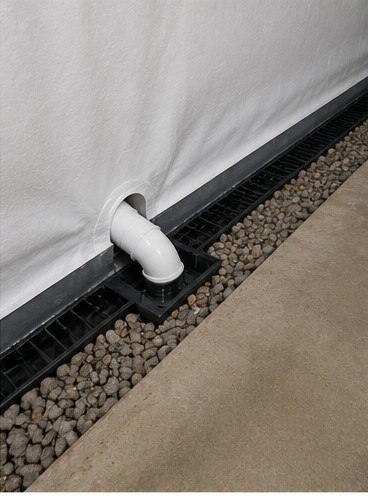 Vapor barrier installation in South Jersey crawl space